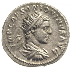 Elagabal 218-222, antoninian, Rzym, Aw: Popiersie cesar...