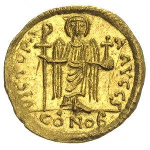 Maurycy Tyberiusz 582-602, solidus 582-602, Antiochia, ...