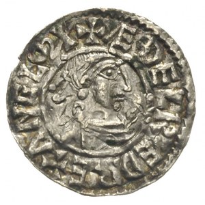 Aethelred II 978-1016, denar typu first hand, Londyn, m...