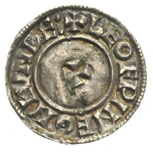 Aethelred II 978-1016, denar typu small cross, Londyn, ...