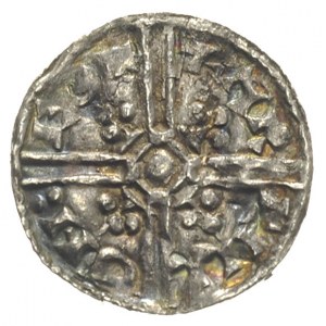 Harold I 1035-1040 denar typu fleur-de-lis, Aw: Popiers...