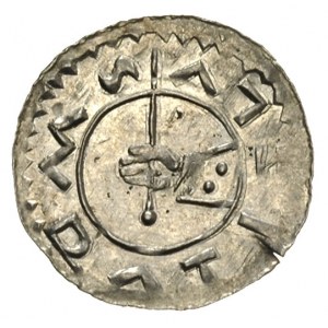 Wratysław II 1086-1092, denar, Aw: Głowa króla w prawo,...