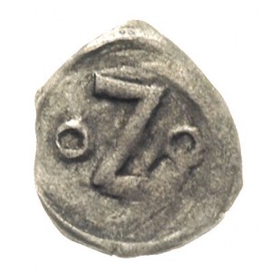 Koszalin- miasto /Köslin/, denar XV w, Aw: Głowa św. Ja...