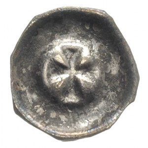 brakteat ok. 1416-1460, Krzyż grecki, 0.38 g, BRP Prusy...