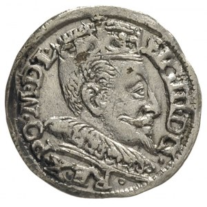 trojak 1593, Wilno, data na dole monety, Iger V.93.3.b,...