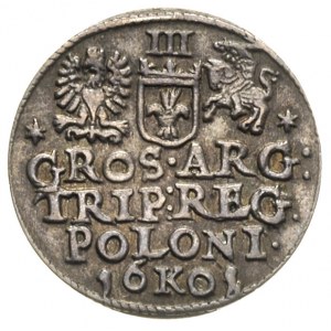 trojak 1601, Kraków, popiersie króla w prawo, Iger K.01...