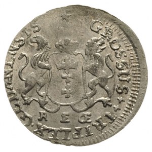 trojak 1760, Gdańsk, Iger G.60.1.a (R),ładnie zachowany