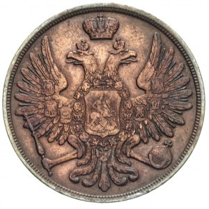 3 kopiejki 1852, Warszawa, Plage 467, Bitkin 857 (R),rz...