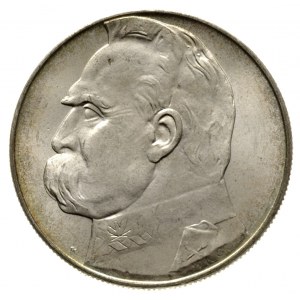 10 złotych 1939, Warszawa, Józef Piłsudski, Parchimowic...