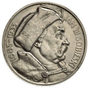 10 złotych 1933, Jan III Sobieski, bez napisu PRÓBA, sr...