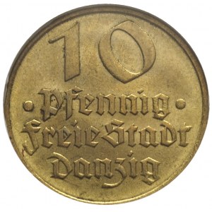 10 fenigów 1932, Berlin, Parchimowicz 58, moneta w pude...