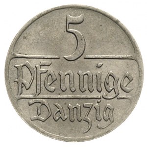 5 fenigów 1923, Berlin, Parchimowicz 55.a, bardzo ładne