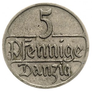 5 fenigów 1928, Berlin, Parchimowicz 55.d, rzadki roczn...