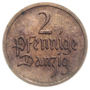 2 fenigi 1923, Berlin, Parchimowicz 54.a, moneta wybita...