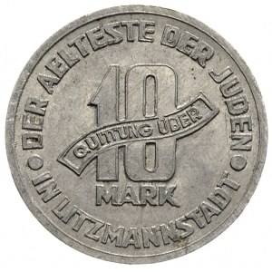 10 marek 1943, Łódź, aluminium 3.62 g, Parchimowicz 15....
