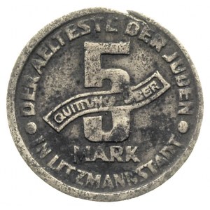 5 marek 1943, Łódź, magnez 0.97 g, Parchimowicz 14.b, w...