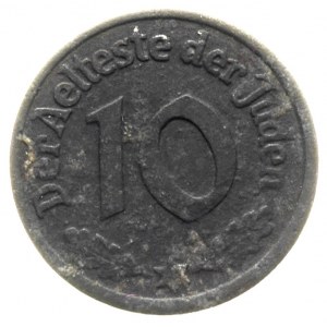 10 fenigów 1942, Łódź, magnez 0.9753 g, Parchimowicz P-...