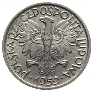 2 złote 1959, Warszawa, Parchimowicz 216.b, rzadkie i b...