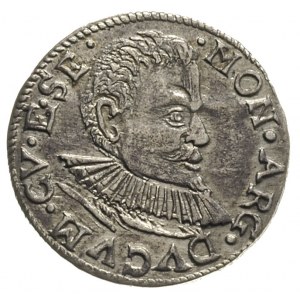 Fryderyk Kettler 1587-1642, trojak 1597, Mitawa, Iger K...