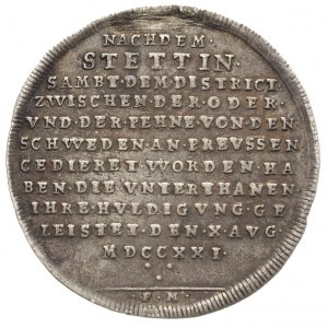 2/3 talara (gulden) 1721, Berlin, napis prosty, Henckel...
