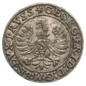 grosz 1595, Królewiec, Neumann 58, Bahr. 1304, rzadki