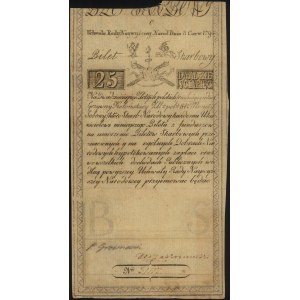 25 złotych polskich 8.06.1794, seria C, Miłczak A3, Luc...