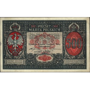 500 marek polskich, 15.01.1919, Miłczak 17, Lucow 312 (...