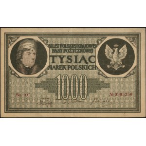 zestaw 2 x 1.000 marek polskich 17.05.1919, seria AC z ...