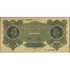 10.000 marek polskich 11.03.1922, seria G, Miłczak 32, ...