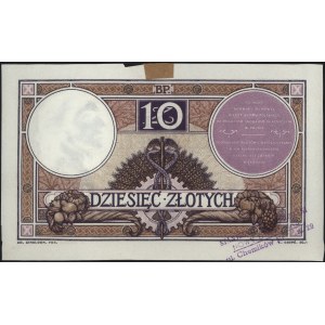 10 złotych 28.02.1919, seria S.3.A, 012314, Miłczak 50A...