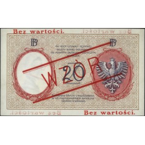 20 złotych 28.02.1919, seria A.12 024388, WZÓR, Miłczak...