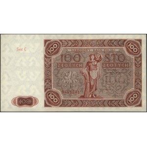 100 złotych 15.07.1947, seria C, Miłczak 131a