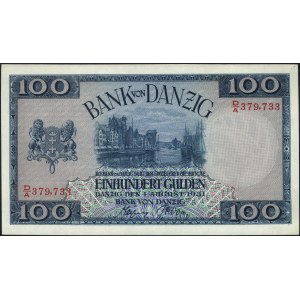 100 guldenów 1.08.1931, seria D/A, Miłczak G50b, Ros. 8...