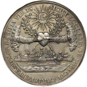 Jan II Kazimierz, zaślubinowy medal autorstwa Johanna H...
