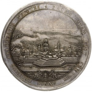 August III,  medal z okazji stulecia Pokoju Oliwskiego ...