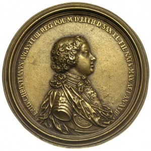 August III, medal pamiątkowy niesygnowany (autorstwa Ma...
