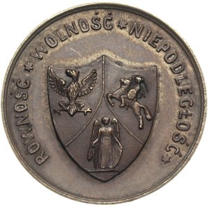 pamiątka Powstania Styczniowego 1863 r., medal sygnowan...