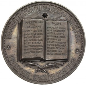 medal sygnowany TASSET wybity dla upamiętnienia Rusinów...