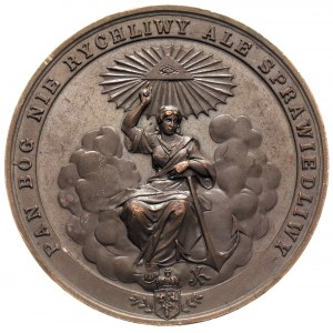 medal autorstwa Juliusza Kossaka wybity z okazji wydarz...