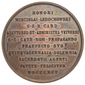 kardynał Mieczysław Ledóchowski, medal sygn. Johnson, 1...