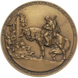 medal jednostronny autorstwa F. Mazury, 1915 r, poświęc...