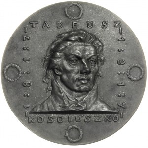 Tadeusz Kościuszko, medal autorstwa K. Laszczki 1917 r....