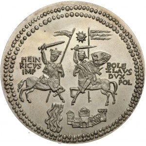 medal z serii królewskiej W. Korskiego -Bolesław Krzywo...