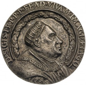 kopia medalu renesansowego autorstwa Hansa Schwarza z A...