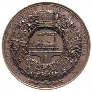 medal autorstwa Lorenza, Schillinga i Loosa z wystawy r...