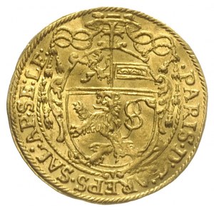Paris Graf Lodron 1619-1653, dukat 1620, Salzburg, złot...