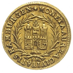 dukat 1692 z tytulaturą Leopolda I, złoto 3.45 g, Fr. 1...