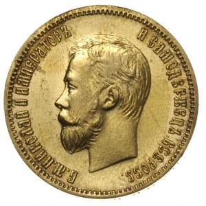 10 rubli 1910 (З.Б), Petersburg, złoto 8.59 g, Kazakov ...