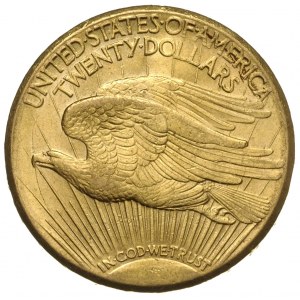 20 dolarów 1925/S, San Francisco, złoto 33.43 g, rzadki...