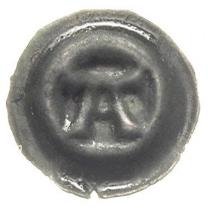 brakteat ok. 1280-1350, Gotycka litera A, 0.35 g, Dbg. ...
